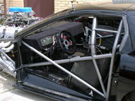 Driver's Side Interior of Dave Green's 1999 Top Sportsman Camaro